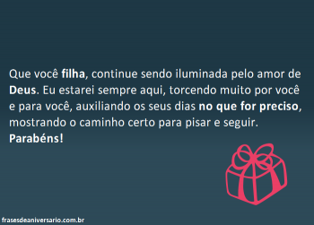 Parabéns Minha Filha Linda – Frases de Aniversário