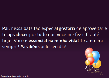 Mensagem de Aniversário para Pai Falecido – Frases de 